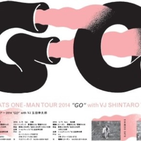 シャムキャッツ ワンマンツアー2014「GO」with 玉田伸太郎(VJ) supported by jellyfish